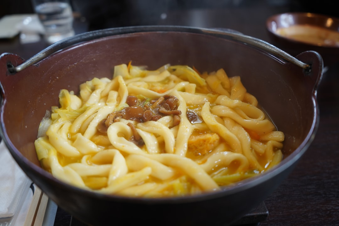 Japanese somen noodles